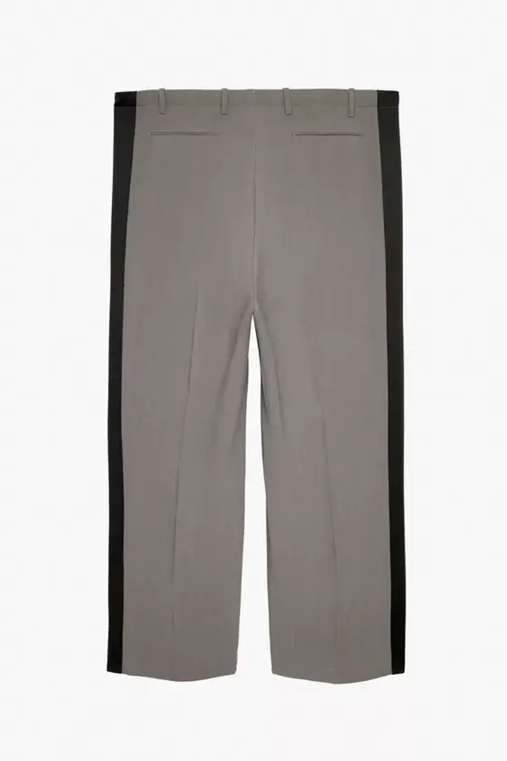 ZARA X STEFANO PILATI КОНТРАСТНЫЕ БРЮКИ, СЕРЫЙ
