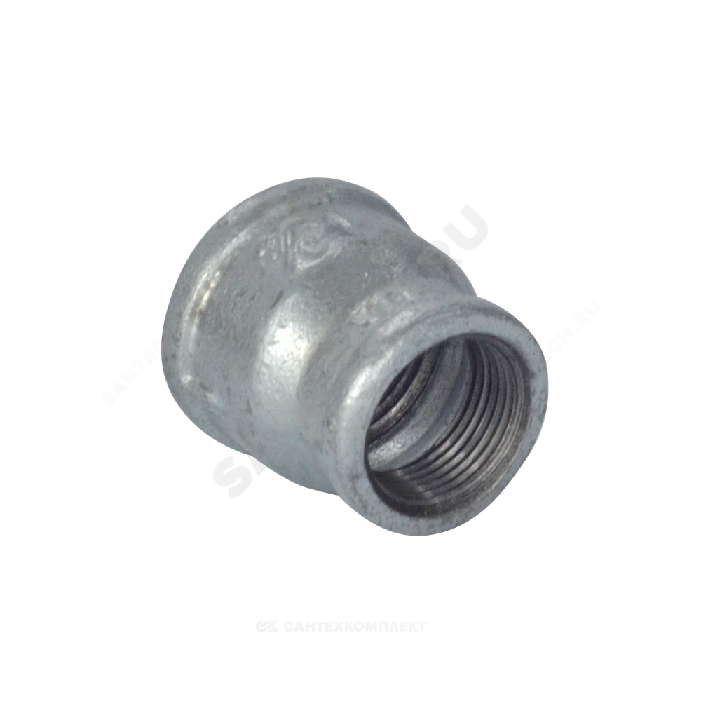 Муфта переходная чугун оц Ду 32х20 (1 1/4"х3/4") ВР Fittex PLUS