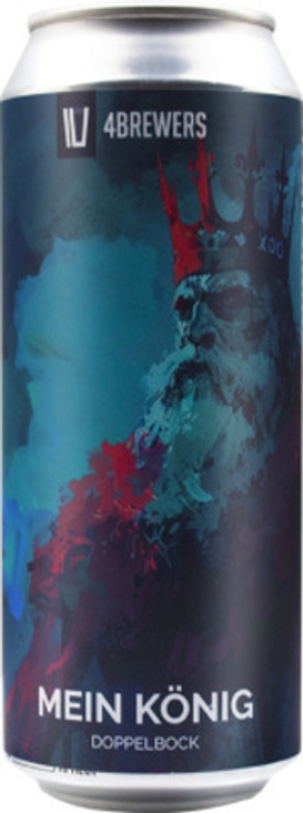 Пиво Четыре Пивовара Майн Кёниг / 4 Brewers Mein Konig 0.5 - банка