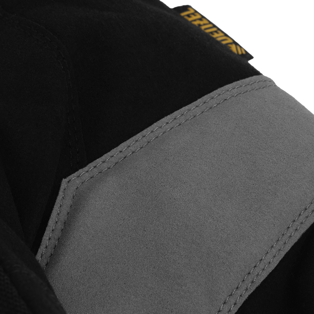 Перчатки универсальные, двойные, работа с сенсорным экраном, вязаная манжета, размер 8 Denzel