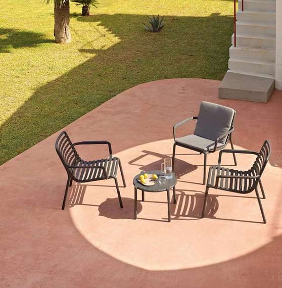 Уличное кресло Doga Relax темно-коричневое