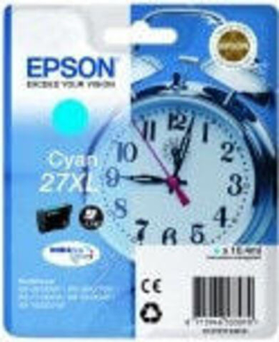 Epson Alarm clock 27XL DURABrite Ultra Подлинный Голубой 1 шт C13T27124010