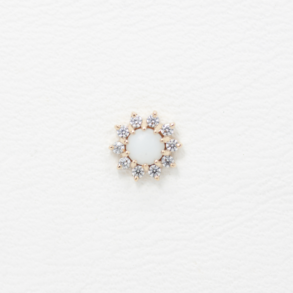 Astra tops with natural stones