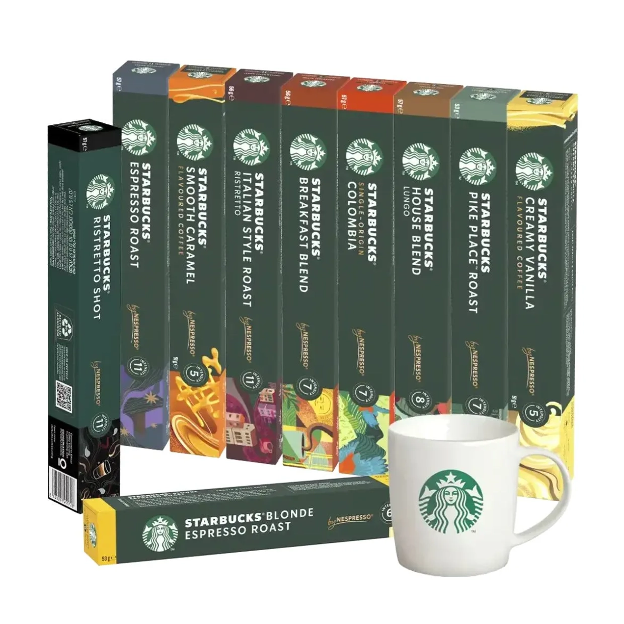 Капсулы для кофемашин Nespresso Starbucks