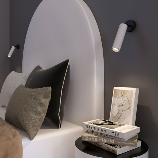 20128/1 LED / настенный светильник / белый/черный