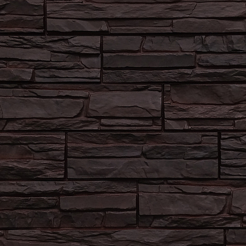 Фасадные панели Скол, тёмно-коричневый Fineber (Файнбир)