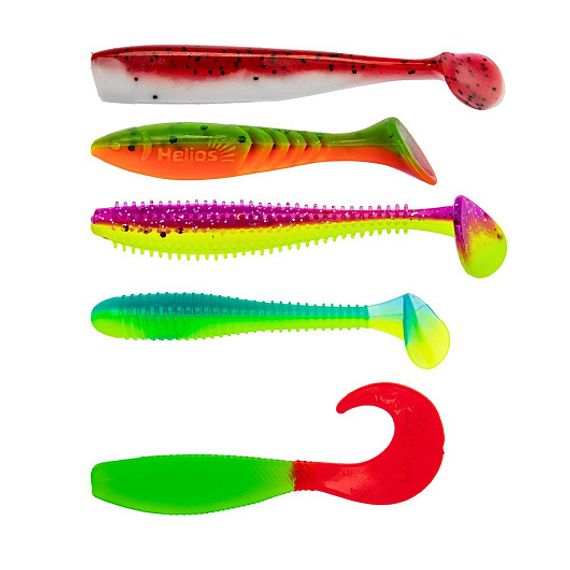 Набор приманок на щуку. Озеро 5шт/упак SET#1 (HS-PL-SET1) Helios