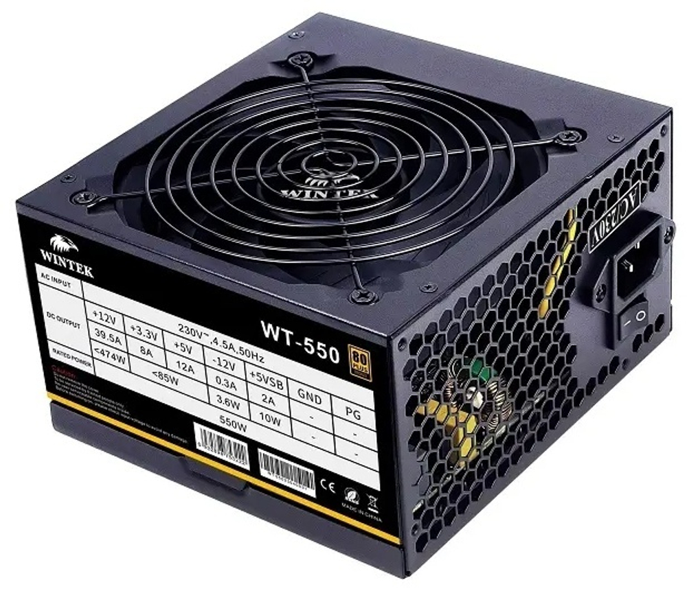 Блок питания Wintek WT-550 550W