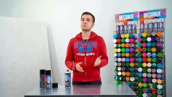 Грунт для пластика аэрозольный черный матовый DECORIX - грунтовка для пластика в баллончике 520 мл