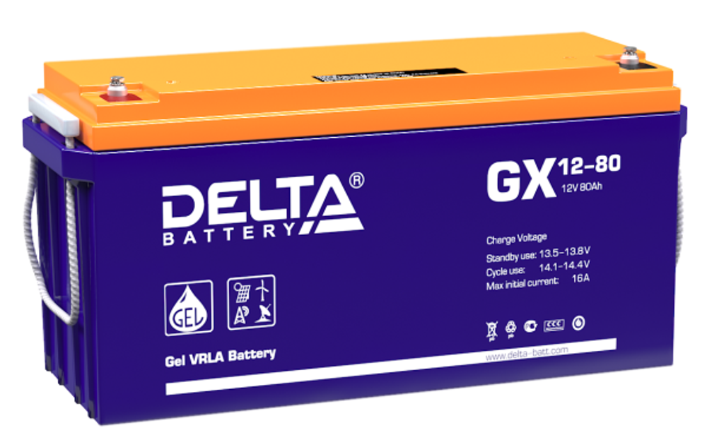 Батарея Delta GX 12-80