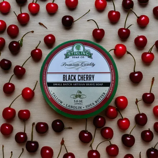 Мыло для бритья Stirling Black Cherry