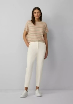 Вязаный топ с зигзагообразным рисунком в расслабленной посадке s.Oliver Black Label