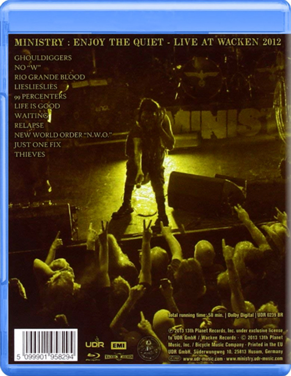 Ministry / Enjoy The Quiet - Live At Wacken 2012 (Blu-ray)