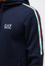 EA7 Emporio Armani ITALIAN SPIRIT  - Толстовка на молнии - Синий