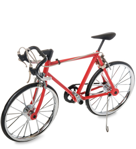VL-19/1 Фигурка-модель 1:10 Велосипед гоночный «Roadbike» красный