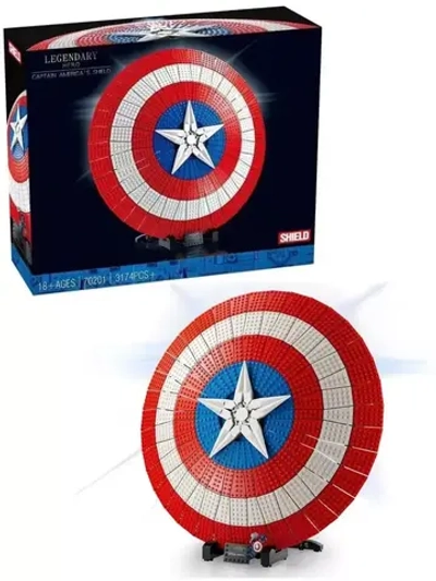 Конструктор Марвел Щит Капитана Америки 3146 деталей