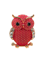Мини брошь женская "Сова"