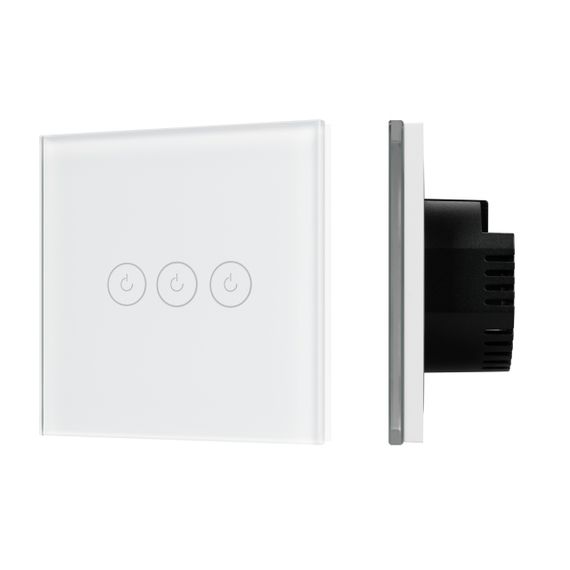 Выключатель сенсорный SWT-OMALI-S03-ZB-WH (250V, 10A, Zigbee) Arlight 050042