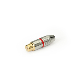 Разъем RCA (Папа) DYNAVOX RCA Plug Red (200009)