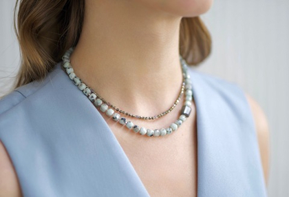 Колье "Лагуна"