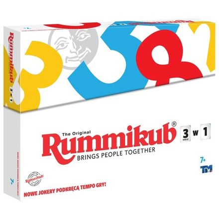 Игра-головоломка Руммикуб 3 в 1 LMD8613