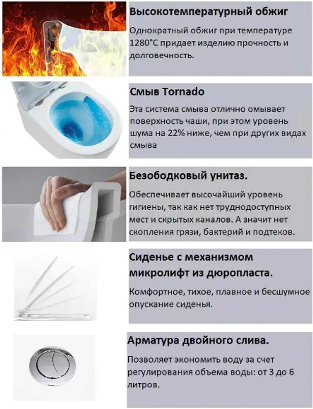 Унитаз-компакт напольный Ceruttispa Bernina Tornado CT11133