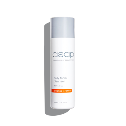 Asap Daily facial cleanser, 200 ml / Очищающее молочко с гликолевой кислотой для ежедневного применения