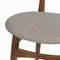 Стул Remake с бежево-серой обивкой