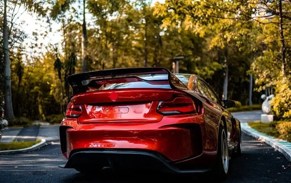 Широкий карбоновый обвес для BMW 2 серии F22 2014-2019 БМВ