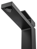 Смеситель для раковины высокий WONZON & WOGHAND CUBE, Черный матовый (WW-88239016-MB)