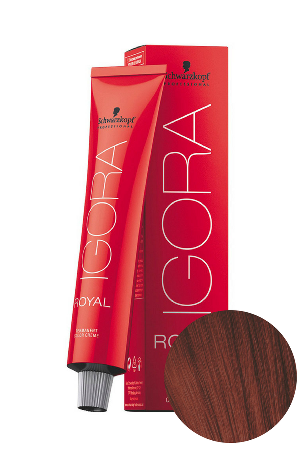 Краска для волос Igora Royal 5-88 Светлый коричневый красный экстра Schwarzkopf Professional, 60 мл