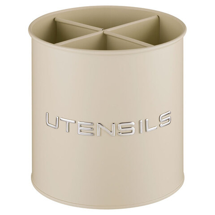 ПОДСТАВКА AGNESS ПОД КУХОННЫЕ ПРИБОРЫ, 14*15 СМ, ЦВЕТ: IVORY