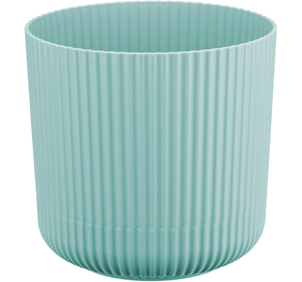 Кашпо ВЕЛЬВЕТ D180мм 3,6л с пристегнутым поддоном