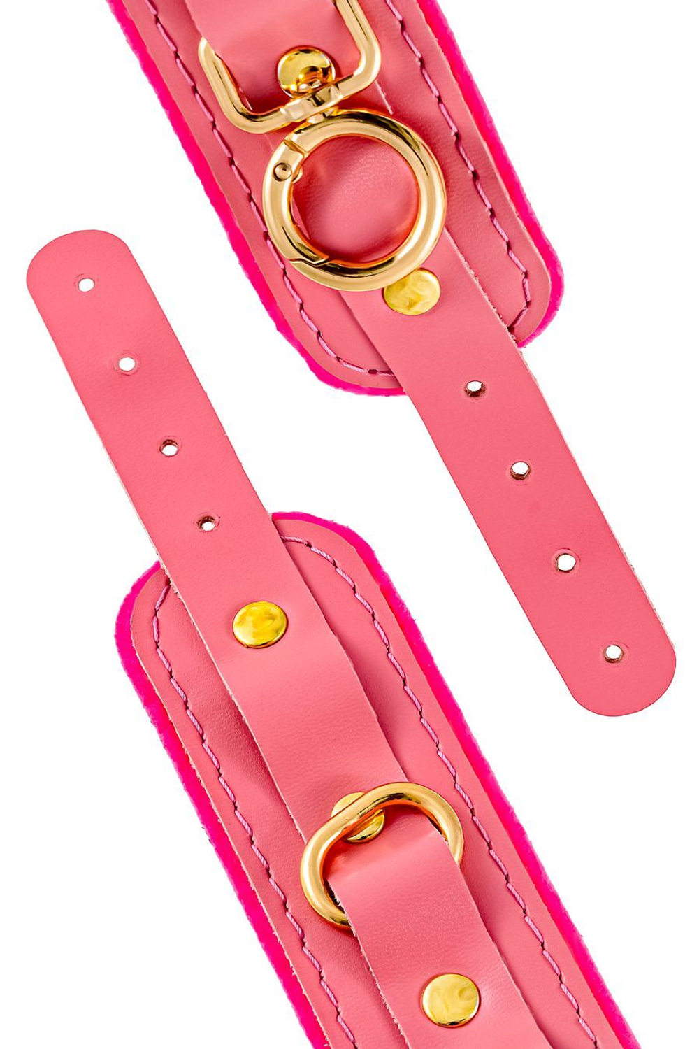 Оковы Pecado двуслойные с оригинальной сцепкой розовые