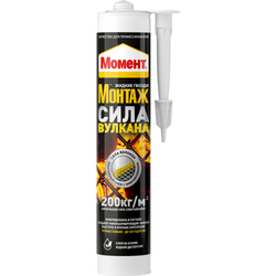 Жидкие гвозди Момент 3002145 Монтаж Сила Вулкана 400 гр. | Момент