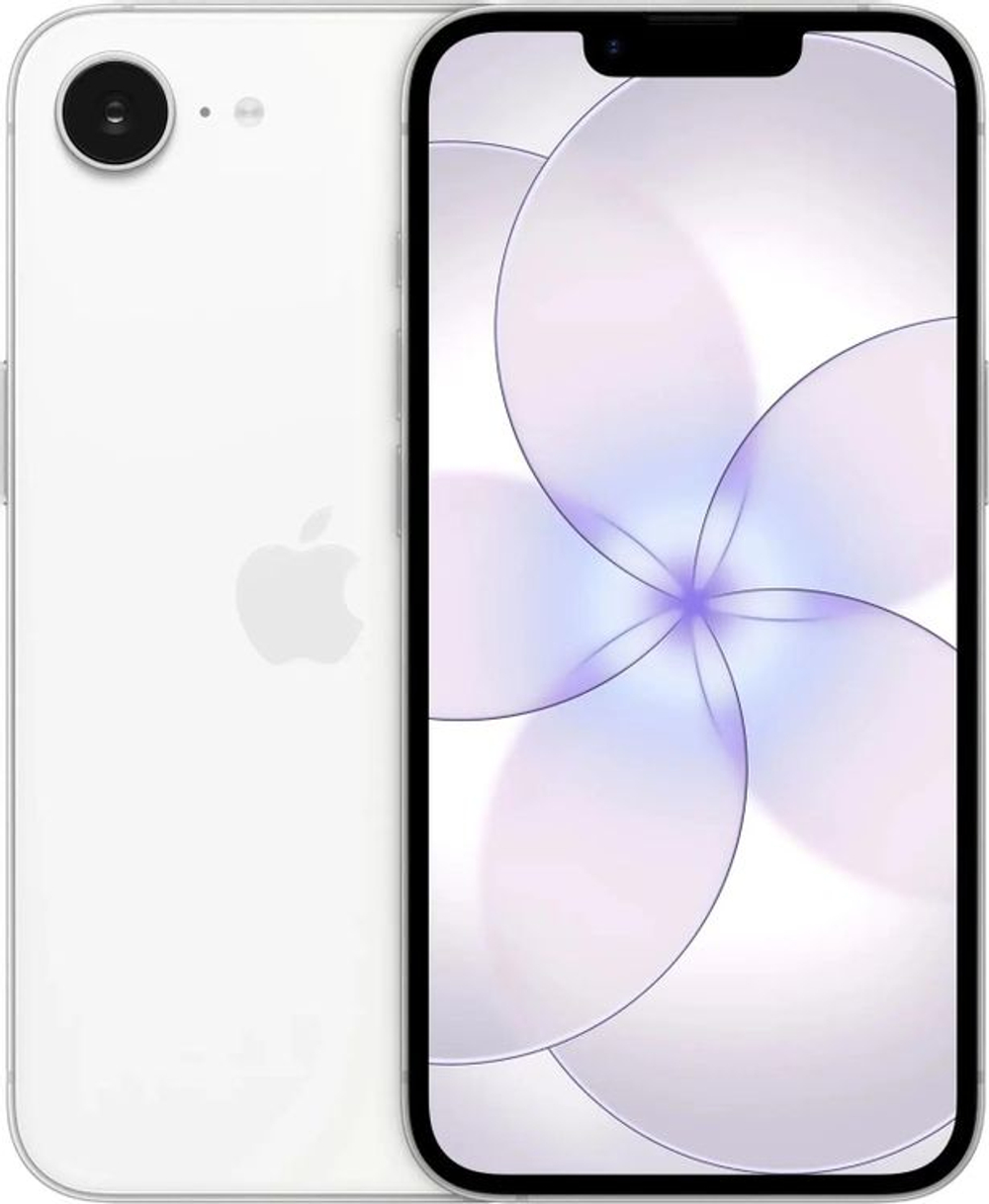 6.1" Смартфон Apple iPhone 17e 512Gb,  A3634,  NFC,  OLED,  60Гц,  белый