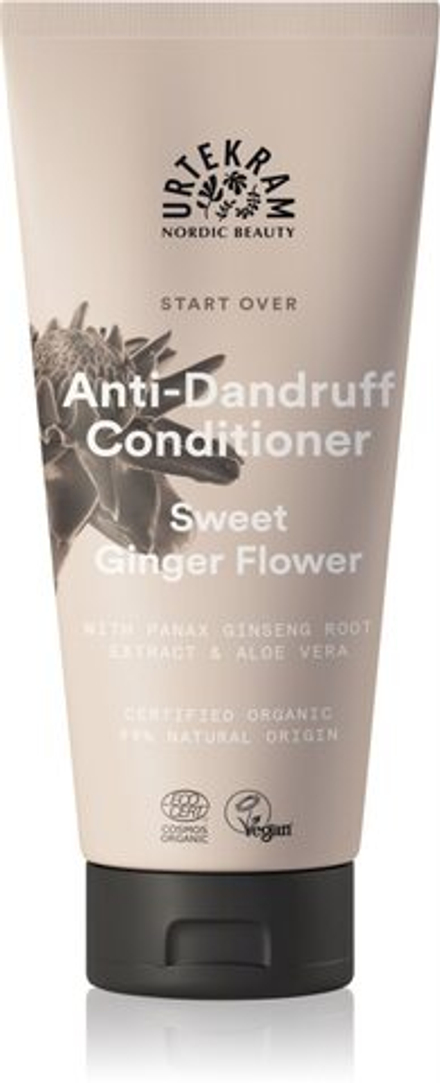 Urtekram Sweet Ginger Flower - Мягкий кондиционер-кондиционер с экстрактами алоэ вера и имбиря. /   180  ml  / GTIN 5701058011974