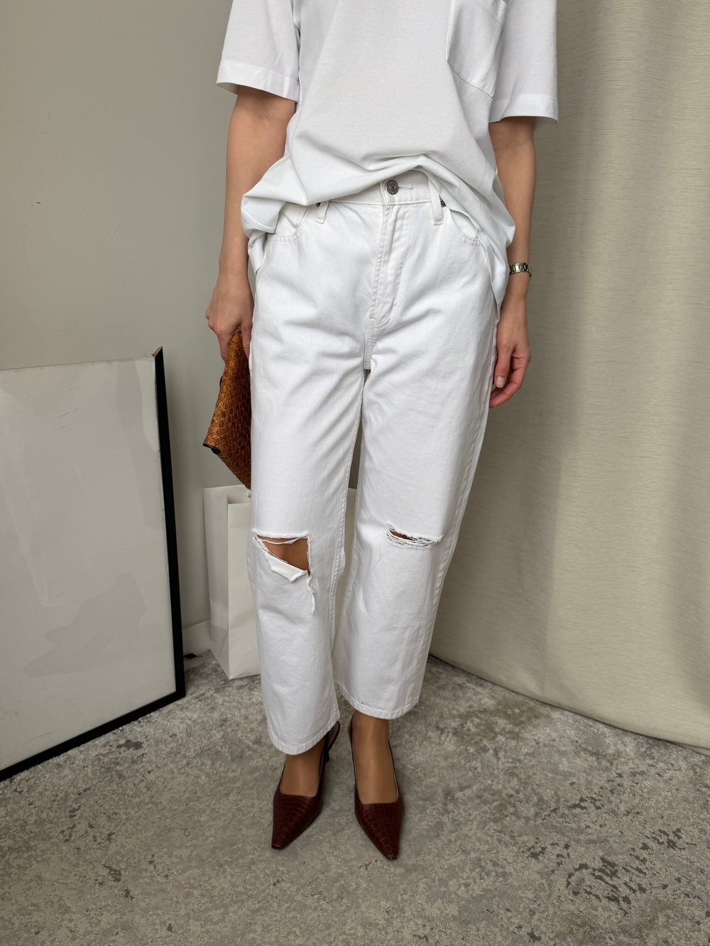 Джинсы Uniqlo, S