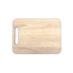 Доска разделочная с желобом 24x18см ComposeEat дуб светлый