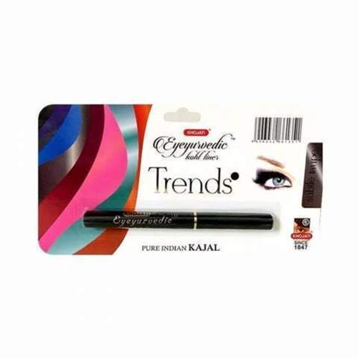 Карандаш для глаз Khojati Trends Subtle Taupe с маслом Гхи, цвет нежный серо-коричневый, перламутровый, 0,25 гр.