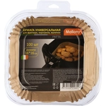 Бумага универсальная FRITTA (для фритюра, аэрогриля, выпечки) квадратная, 16*16*4,5 см (100 шт)