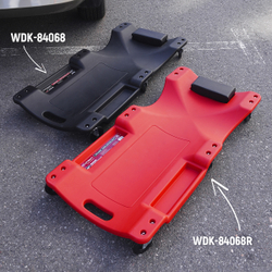 WDK-84068R Лежак ремонтный подкатной, пластиковый, красный