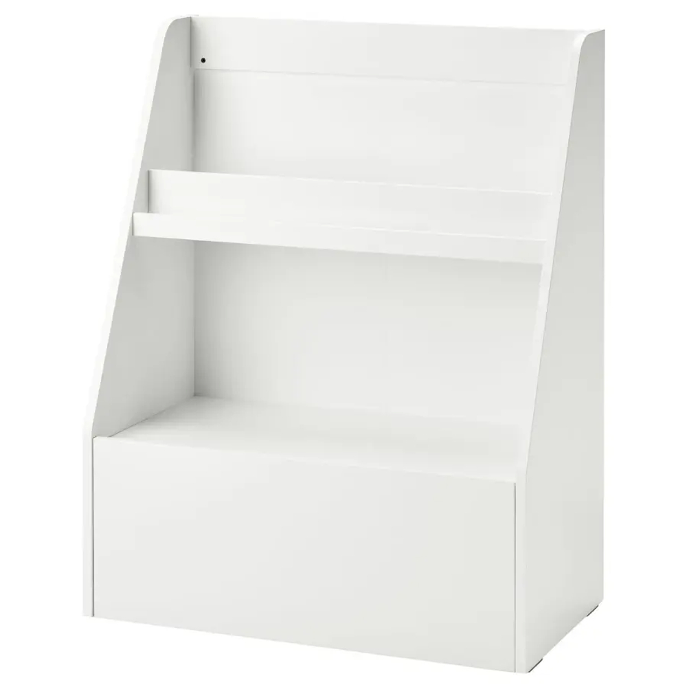 Стеллаж детский - IKEA BERGIG, 80x43x101 см, белый, БЕРГИГ ИКЕА