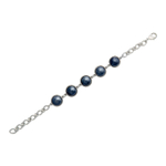 Браслет классический Possebon Pearl Sodalite C1362.22 BL/S