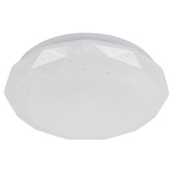 Светильник потолочный светодиодный ЭРА Классик без ДУ SPB-6 WH 36W-6,5K Slim Sparkle | Светильники SPB-6 без ДУ