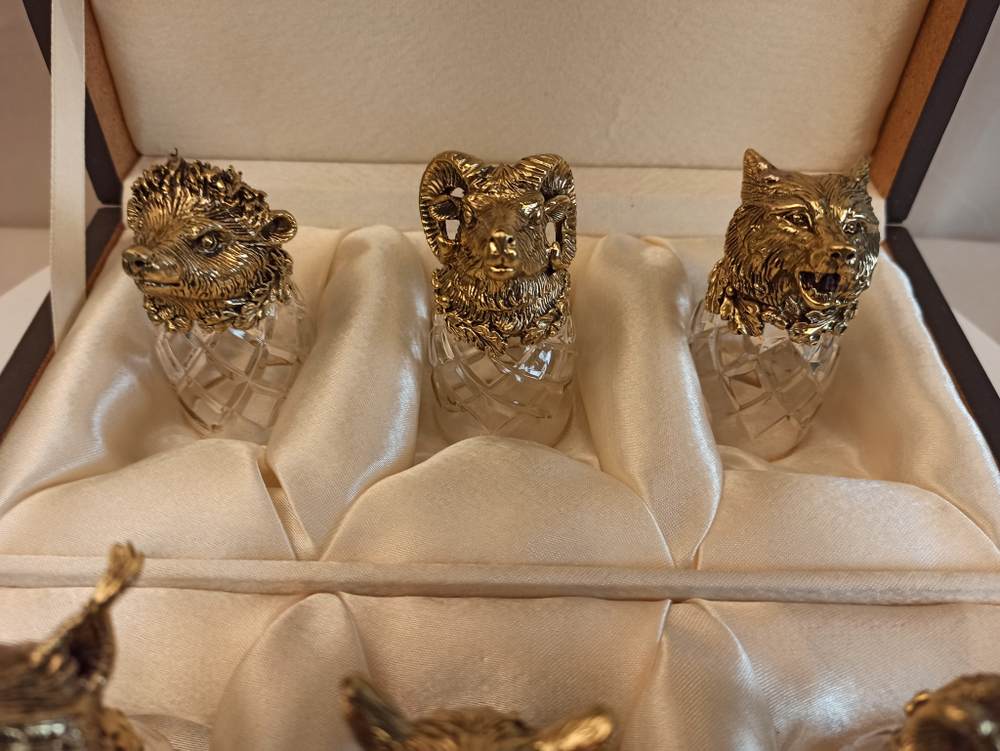 Стопки-перевертыши "Звери" №11, в наборе 6 шт.