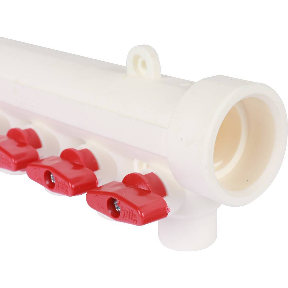 Коллекторы с воздухоотводчика KALDE 5 вых/синий