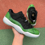 Air Jordan 11 Low Green Snakeskin