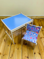 Набор игровой мебели "Малыш-2" (столешн.синяя Утки синие)