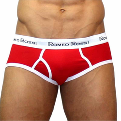 Мужские трусы брифы красные Romeo Rossi RR366-8 Brief